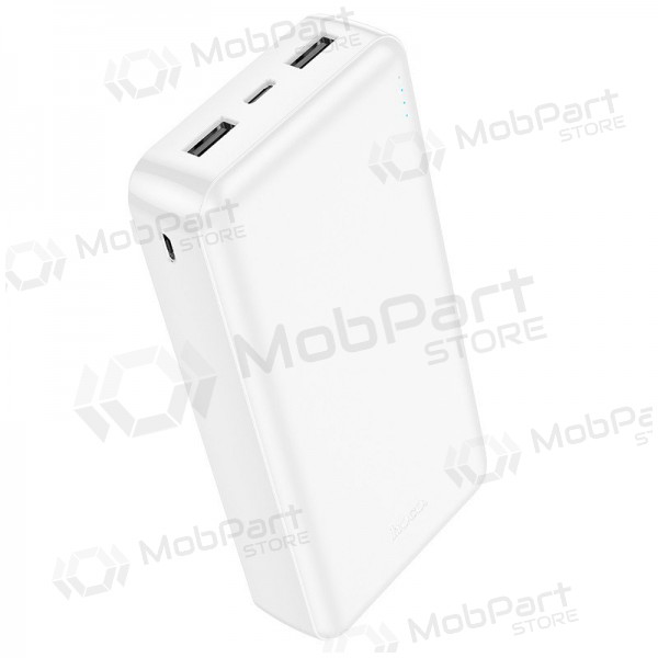Εξωτερική μπαταρία Power Bank Hoco J100A 2xUSB-A 20000mAh άσπρο