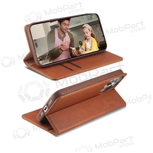 Samsung Galaxy A37 θήκη - HDD Magnetic Wallet Case (μοβ)