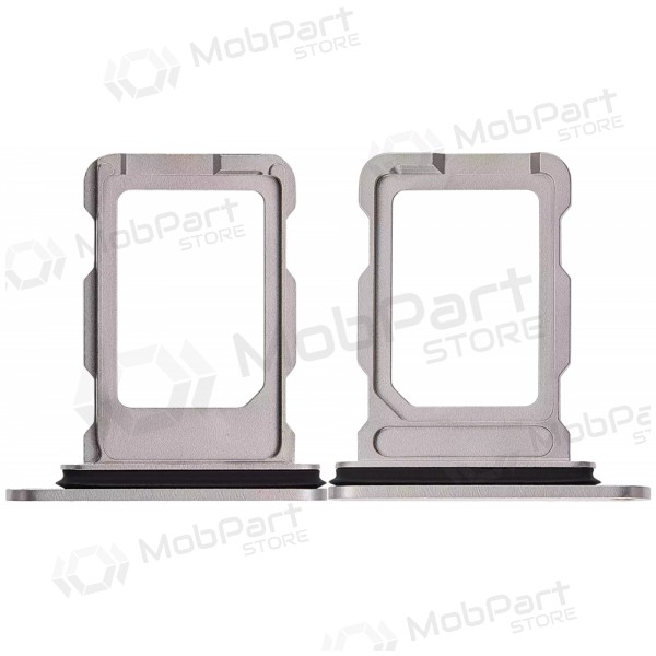 Apple iPhone 16 Pro, 16 Pro Max θήκη κάρτας SIM (γκρι)