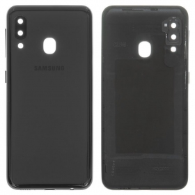 Πίσω κάλυμμα Samsung Galaxy A20e (2019) (μαύρο) (γνήσιο)