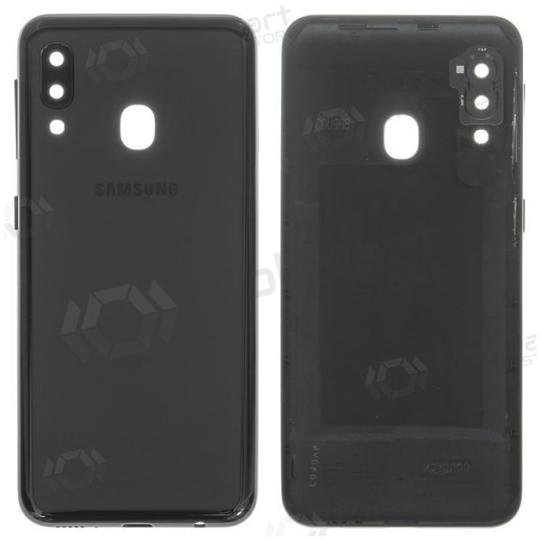 Πίσω κάλυμμα Samsung Galaxy A20e (2019) (μαύρο) (γνήσιο)