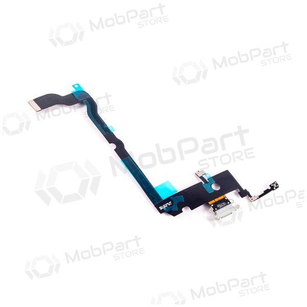 Apple iPhone XS Max θύρα φόρτισης (ασήμι)