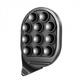 Magnetinis telefono laikiklis su siurbtukais Joyroom JR-ZS418 μαύρος