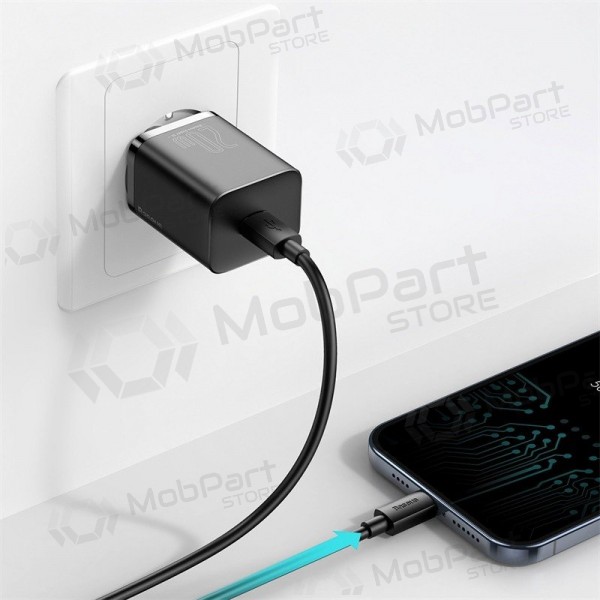 Φορτιστής buitinis Baseus Super Si 20W μαύρος CCSUP-B01