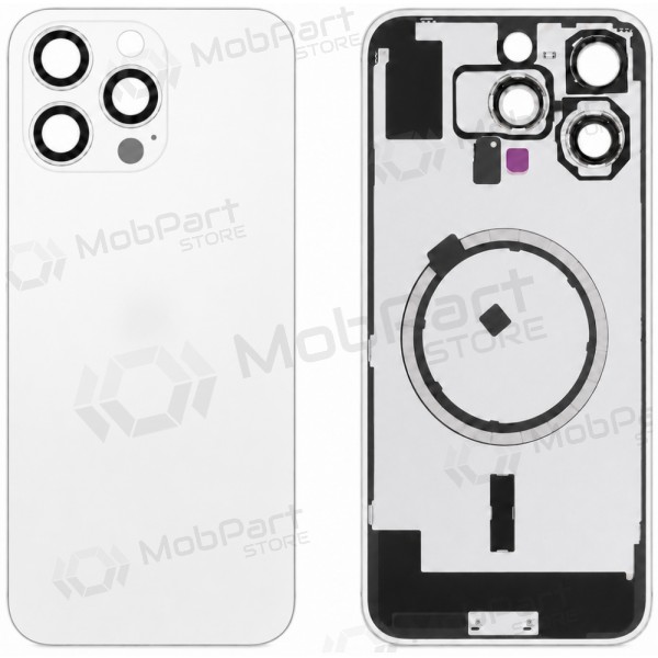 Πίσω κάλυμμα Apple iPhone 16 Pro Max (λευκό) (Premium)