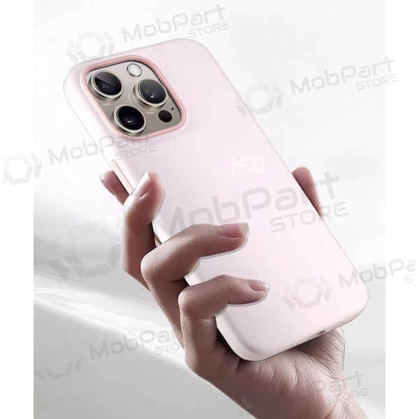 Θήκη HDD Silicone MagSafe Case Apple iPhone 17 Pro Max ροζ