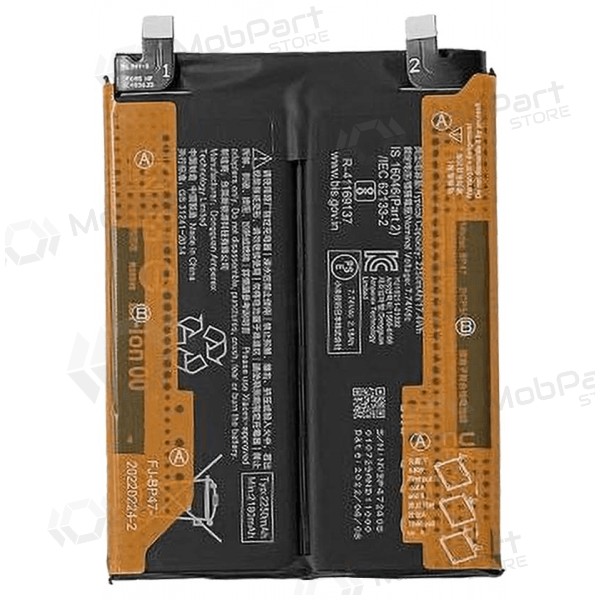 Μπαταρία Xiaomi Redmi Note 11 Pro+ 5G, συσσωρευτής (BP47) (γνήσια)