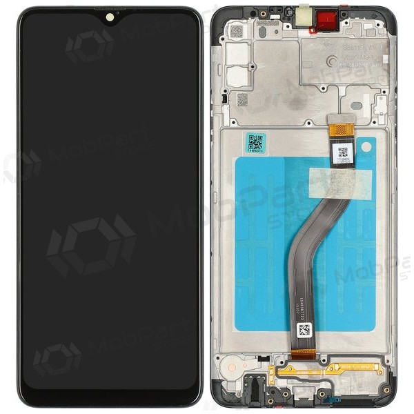 Samsung Galaxy A20s οθόνη (μαύρος) (με πλαίσιο) (γνησια)