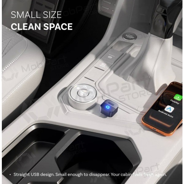 Ασύρματος προσαρμογέας CarPlay / Android Auto Ottocast Mini Pico CA525-T μαύρος