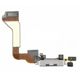 Apple iPhone 4 θύρα φόρτισης (μαύρος) (μεταχειρισμένος, γνησια)