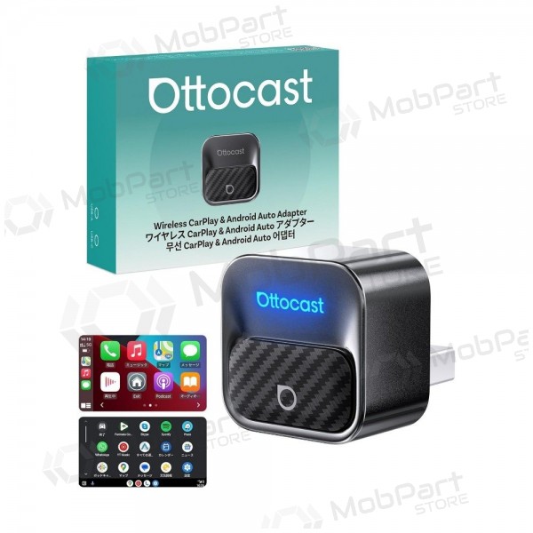 Προσαρμογέας CarPlay Ottocast Mini Core ασύρματο Android Auto μαύρο