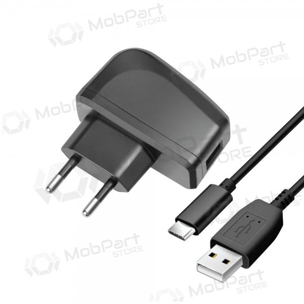 Φορτιστής τηλεφώνου Blue Star TFK-TC-1095B 10 W USB-A με καλώδιο USB-A σε USB-C μαύρο