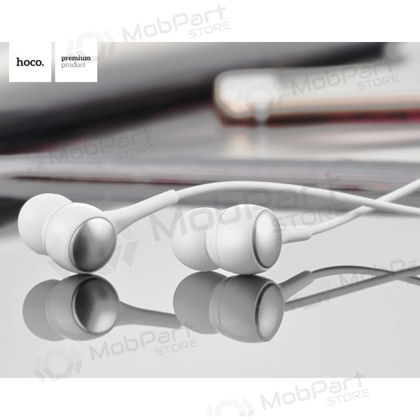 Handsfree ακουστικα HOCO M19 3,5mm (άσπρο)