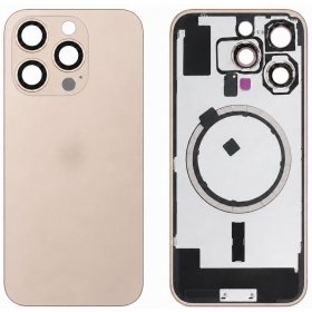 Πίσω κάλυμμα Apple iPhone 16 Pro (χρυσό) (Premium)