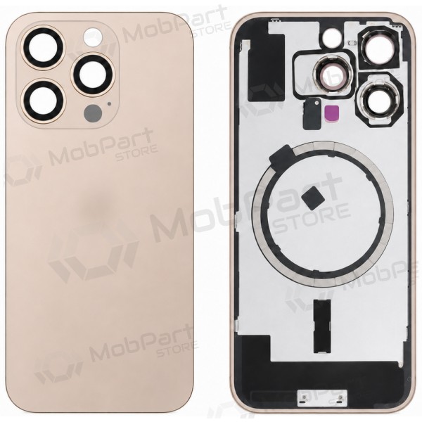 Πίσω κάλυμμα Apple iPhone 16 Pro (χρυσό) (Premium)