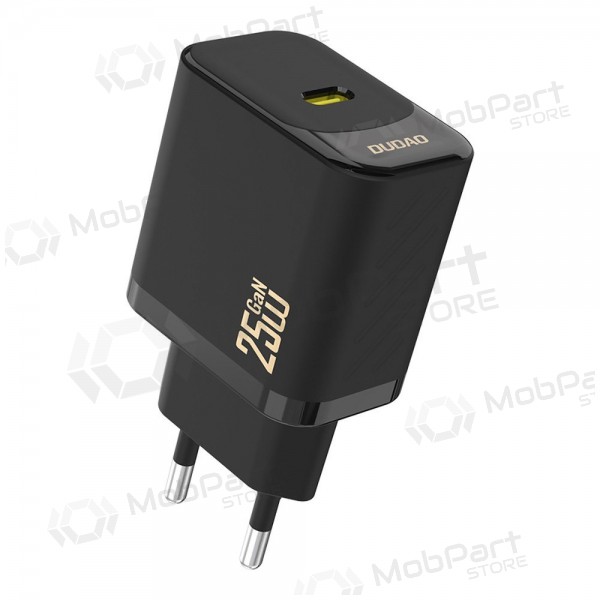 Φορτιστής τηλεφώνου Dudao A27 25 W GaN USB-C μαύρος