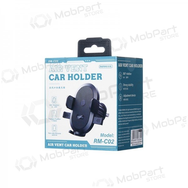 Θήκη τηλεφώνου αυτοκινήτου Remax RM-C02 (air vent) μαύρος