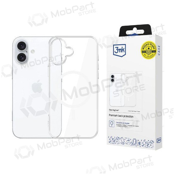Θήκη Apple iPhone 16 - 3MK Clear MagCase