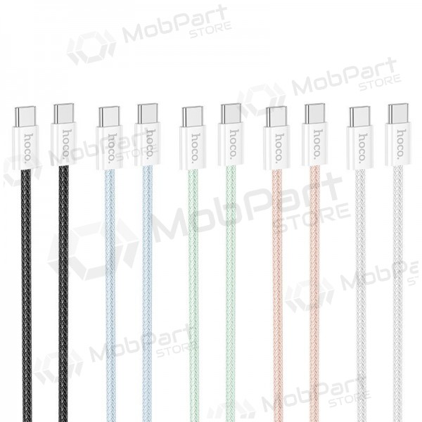 USB καλώδιο Hoco X104 60W USB-C to USB-C 2.0m μαύρος