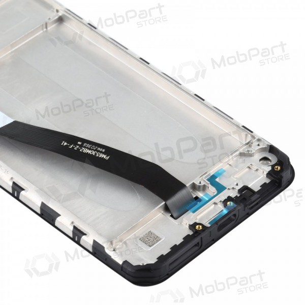 Xiaomi Redmi 9 οθόνη (μαύρος) (με πλαίσιο) (γνησια)