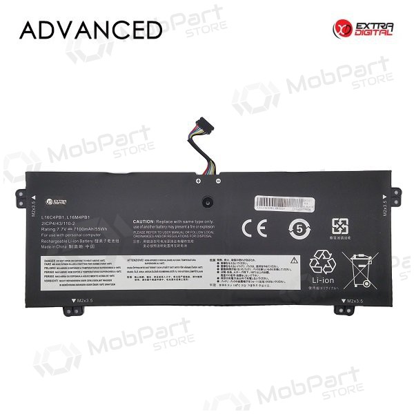 Lenovo L16C4PB1, L16M4PB1, 7100mAh μπαταρία Laptop, Advanced