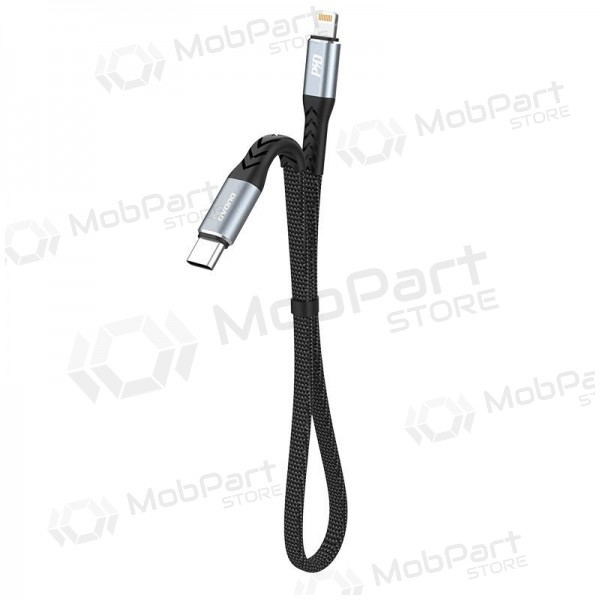 Καλώδιο Lightning Dudao L10P USB-C σε Lightning 0.23 m 20 W μαύρο