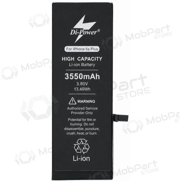 Μπαταρία Apple iPhone 6s Plus, συσσωρευτής Di-Power 3550 mAh (αυξημένης χωρητικότητας)