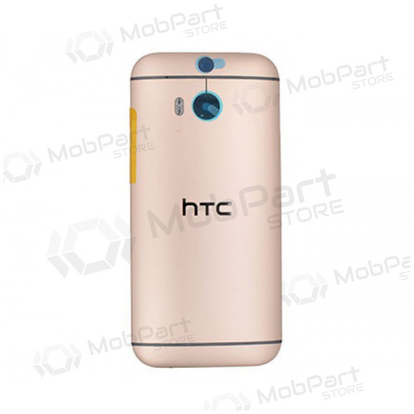 HTC One M8 πίσω κάλυμμα μπαταρίας (χρυσαφένιος) (μεταχειρισμένος grade A, γνησια)