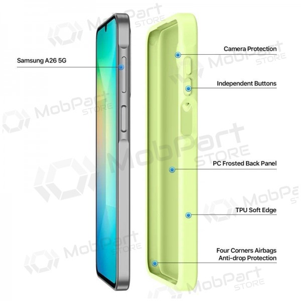 Θήκη Samsung Galaxy S25+ - Dux Ducis Yind (πράσινη)