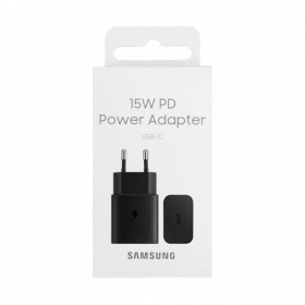 Φορτιστής γνησια Samsung EP-T1510NBEGEU 15W στη συσκευασία μαύρος