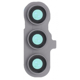 Samsung Galaxy S23 FE τζαμάκι κάμερας (με πλαίσιο) (μαύρος)