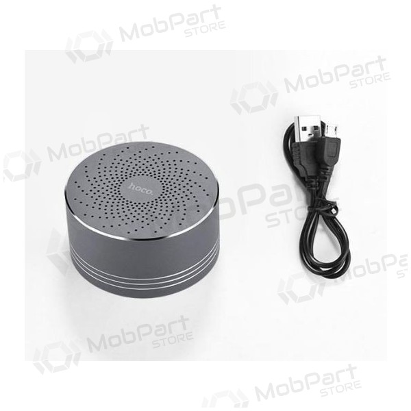 Bluetooth φορητό ηχείο HOCO BS5 (MicroSD, handsfree ακουστικα, AUX,FM) (γκρί)