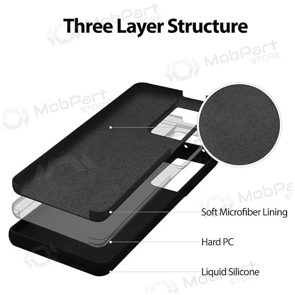 Θήκη Samsung Galaxy A15 Mercury - Silicone Case (μαύρο)