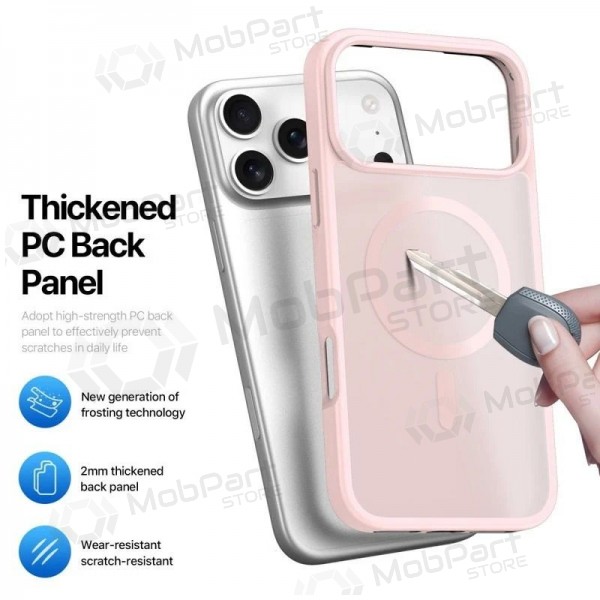 Θήκη Apple iPhone 17 Pro Max, 18 Pro Max - Dux Ducis Yind (ροζ)