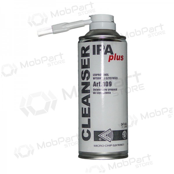 Connector cleaner Cleanser IPA PLUS 400ml (with brush) izopropanolis