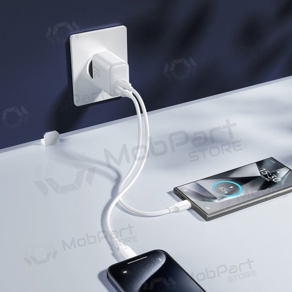 Φορτιστής Joyroom JR-TCF21 USB-C/USB-A PD20W άσπρο