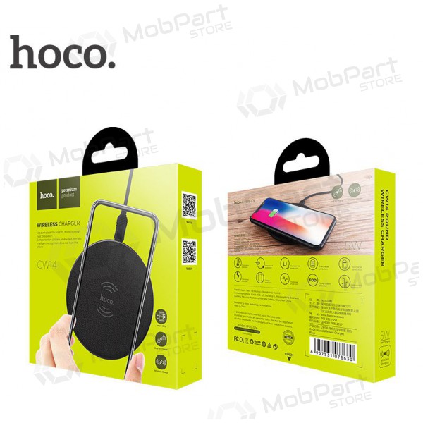 Φορτιστής ασύρματος Hoco CW14 (5W) (μαύρος)