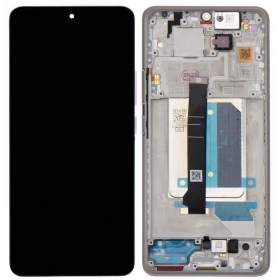 Xiaomi Redmi Note 14 Pro+ οθόνη (μωβ) (με πλαίσιο) (γνησια)