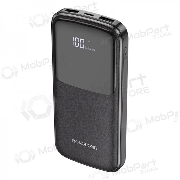 Εξωτερική μπαταρία Power Bank Borofone BJ17 2xUSB 10000mAh μαύρος