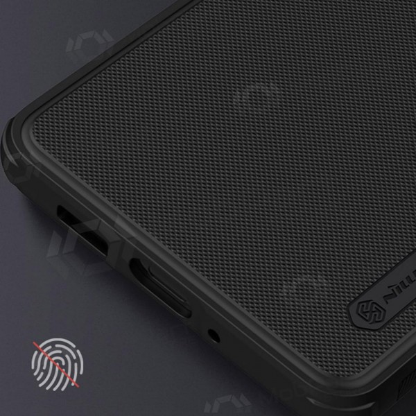 Xiaomi 13 Lite θήκη „Nillkin Frosted Shield“ (μαύρος)