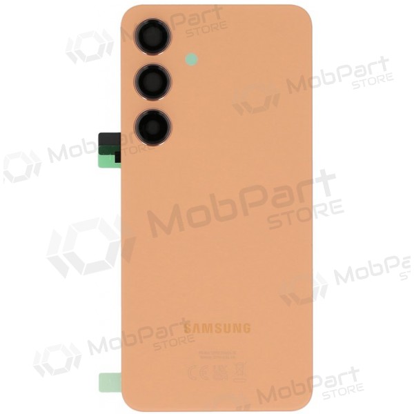 Πίσω κάλυμμα Samsung Galaxy S24 (πορτοκαλί) (γνήσιο)