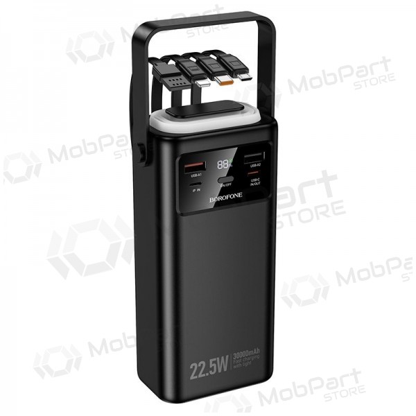 Εξωτερική μπαταρία Power Bank Borofone BJ65 22.5W 30000mAh μαύρος