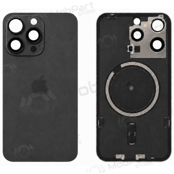 Πίσω κάλυμμα Apple iPhone 15 Pro Max (μαύρο) (Premium)