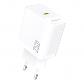 Φορτιστής τηλεφώνου Dudao A27 25 W GaN USB-C λευκός