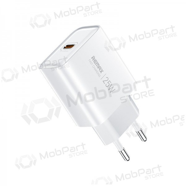 Φορτιστής τηλεφώνου Remax RP-U137 25 W USB-C λευκός