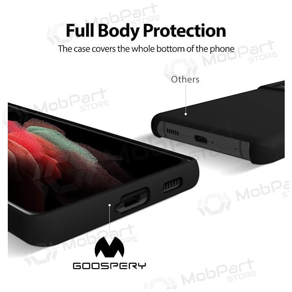 Θήκη Samsung Galaxy A15 Mercury - Silicone Case (μαύρο)