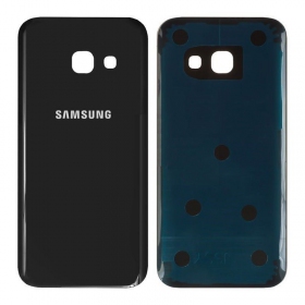 Samsung A320 Galaxy A3 2017 πίσω κάλυμμα μπαταρίας (μαύρος) (μεταχειρισμένος grade C, γνησια)