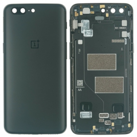 OnePlus 5 πίσω κάλυμμα μπαταρίας γκρί (Slate Gray) (μεταχειρισμένος grade C, γνησια)