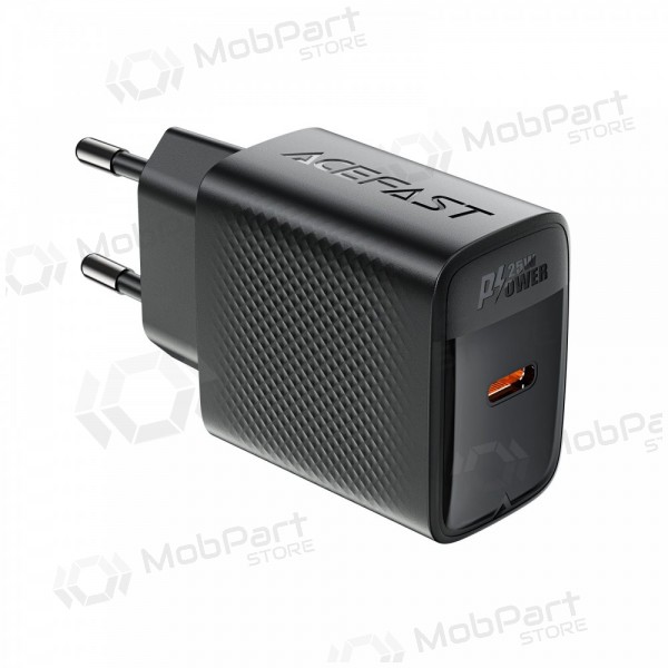 Φορτιστής τηλεφώνου Acefast A104 25 W GaN USB-C μαύρος