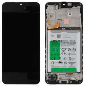 Samsung Galaxy A16 5G οθόνη (μαύρος) (με πλαίσιο και μπαταρία) (γνησια)